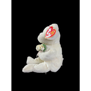 Ty Beanie Baby Plush Stuffed Animal Toy White Dear One